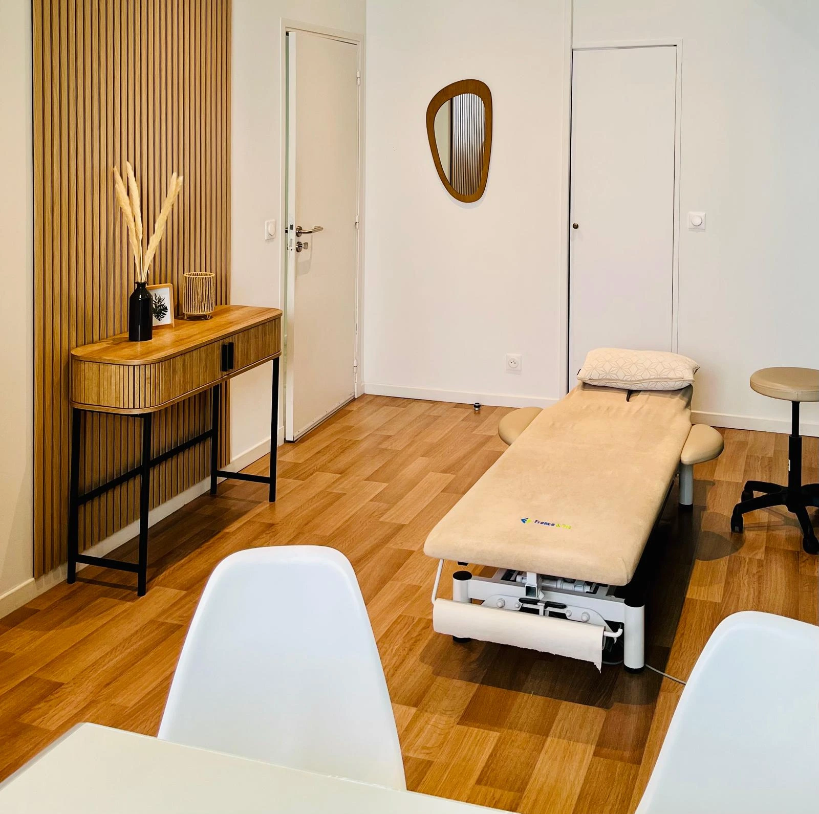 Salle de consultation d'ostéopathie